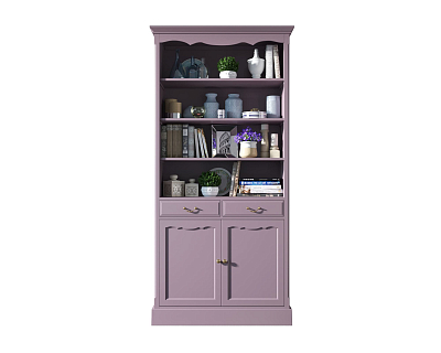 Книжный шкаф "Leontina Lavanda" арт ST9330L 400_400_1933281